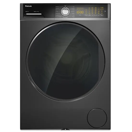Machine à Laver Automatique FOCUS 11Kg Smart 1411 Gris Foncé