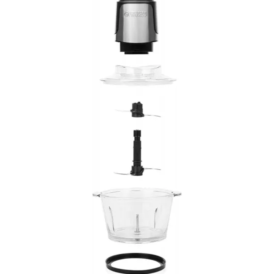 Hachoir PRINCESS bol en verre 1.5L 300W 221052 Gris