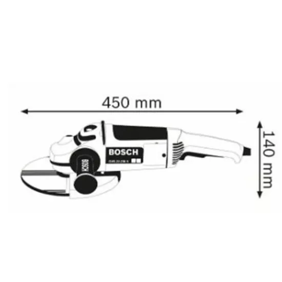 Meuleuse à disque professionnelle angulaire GWS 21-230 BOSCH
