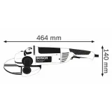 Meuleuse à disque professionnelle angulaire GWS 24-230 BOSCH