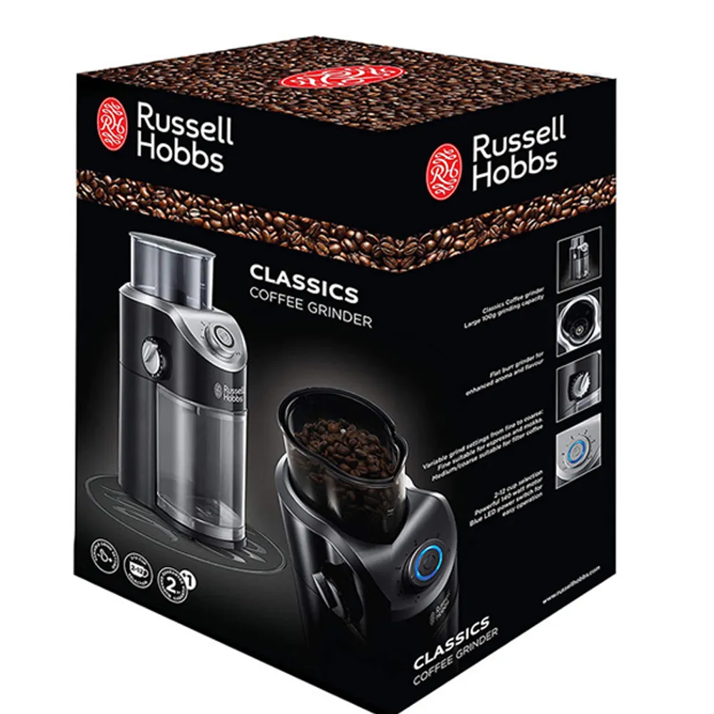Moulin À Café RUSSELL HOBBS 140W 23120-56 Noir