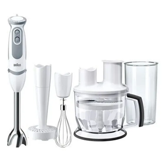 Mixeur Plongeant BRAUN 750W MQ5077 Buffet Blanc