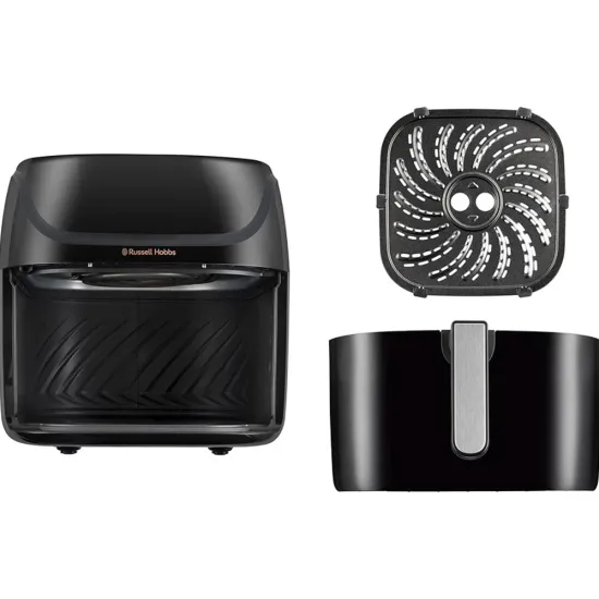 Friteuse Sans Huile RUSSELL HOBBS 7 En 1 4 Litres 1350 Watts Noir