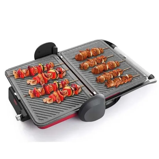 Machine À Panini ARZUM 1800W 180° AR2030 Rouge