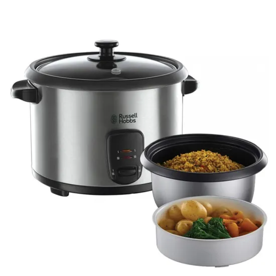 Cuiseur Riz RUSSELL HOBBS 700W 19750-56 Gris