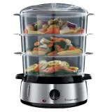 Cuiseur Vapeur RUSSELL HOBBS 3 Etages 800W 19270-56 Gris