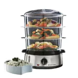 Cuiseur Vapeur RUSSELL HOBBS 3 Etages 800W 19270-56 Gris