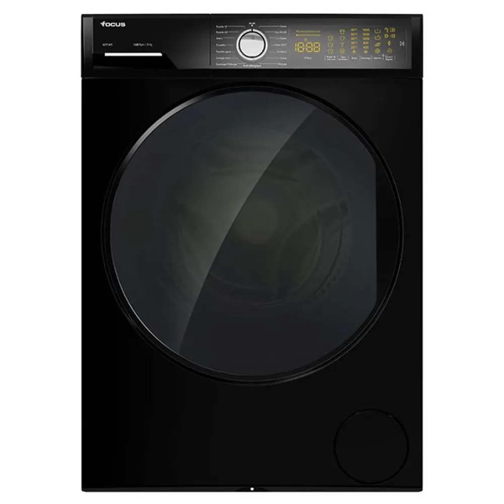 Machine À Laver Automatique 11KG Soft1411 NOIR Focus