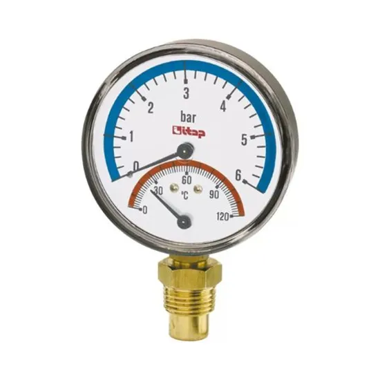 Thermo Manom 0-6 BAR 80MN 1-2 484