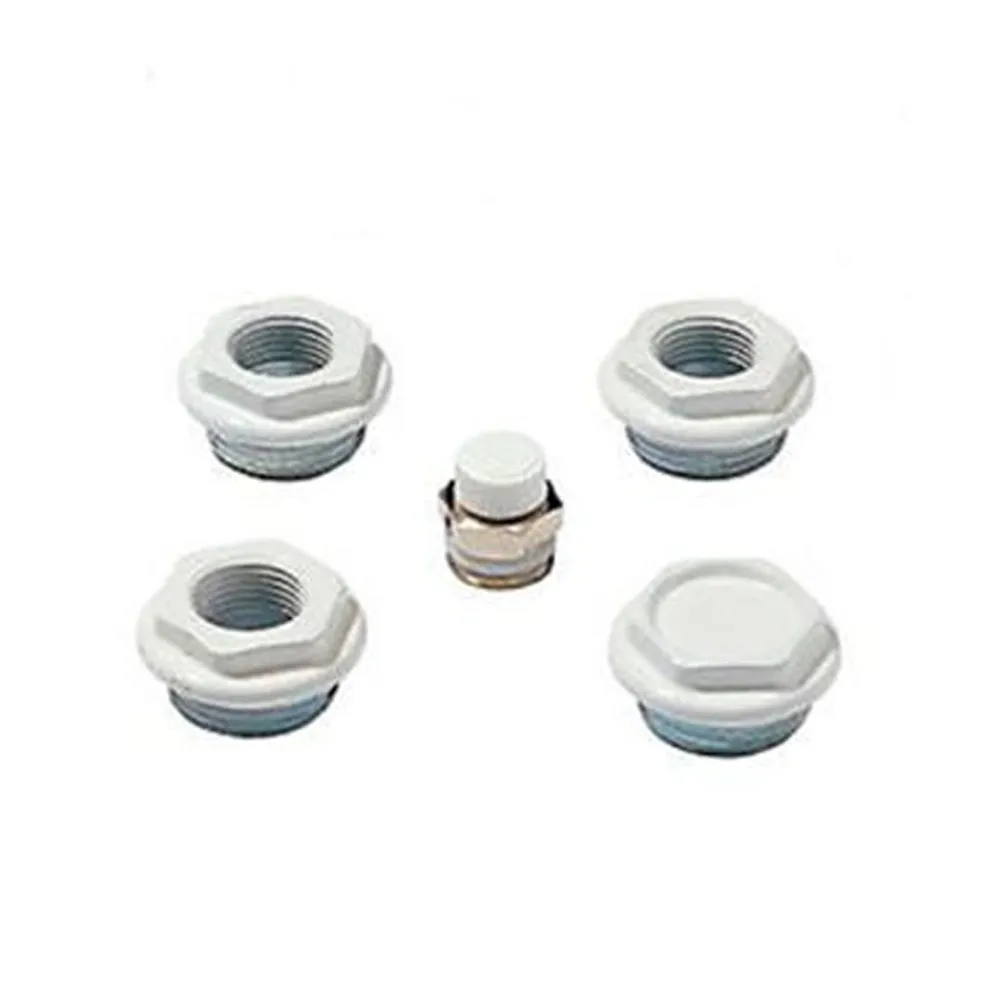 Kit montage radiateur aluminium1-2