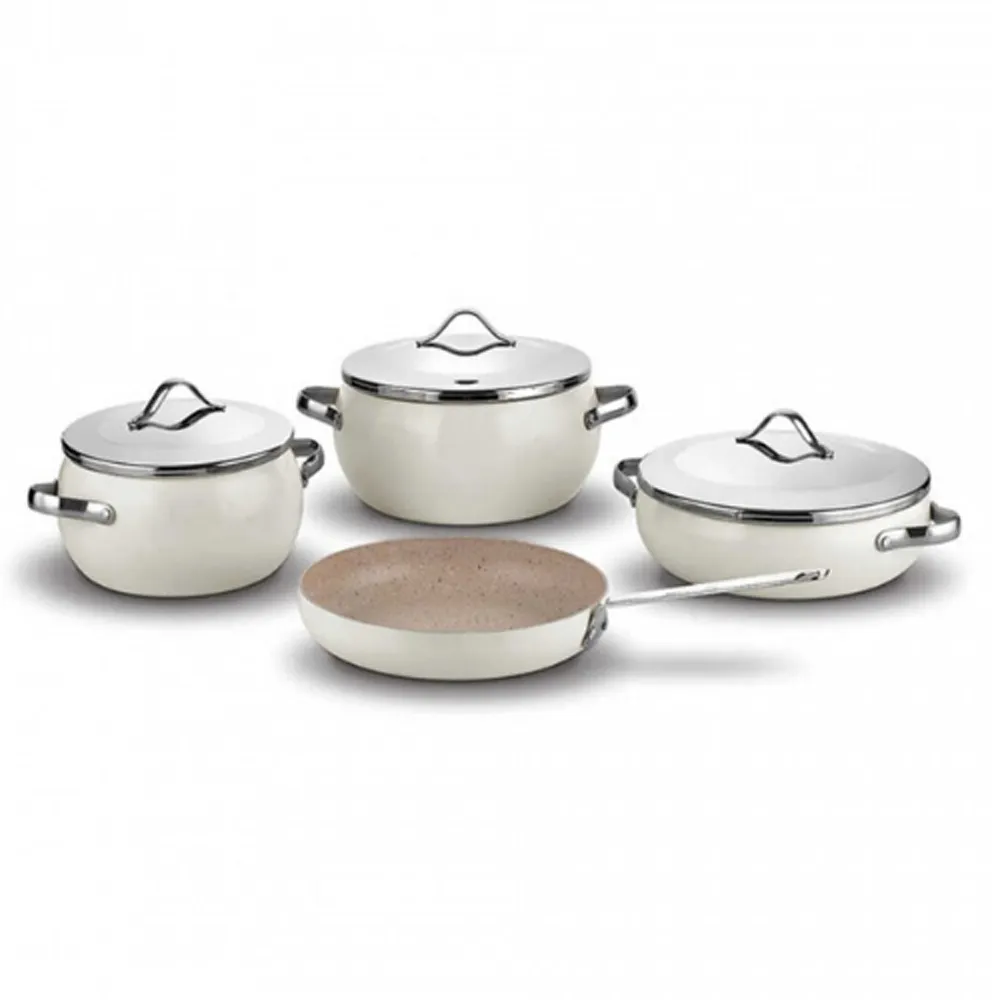 Batterie De Cuisine KORKMAZ 7Pieces A2674 Ceramic Lumia