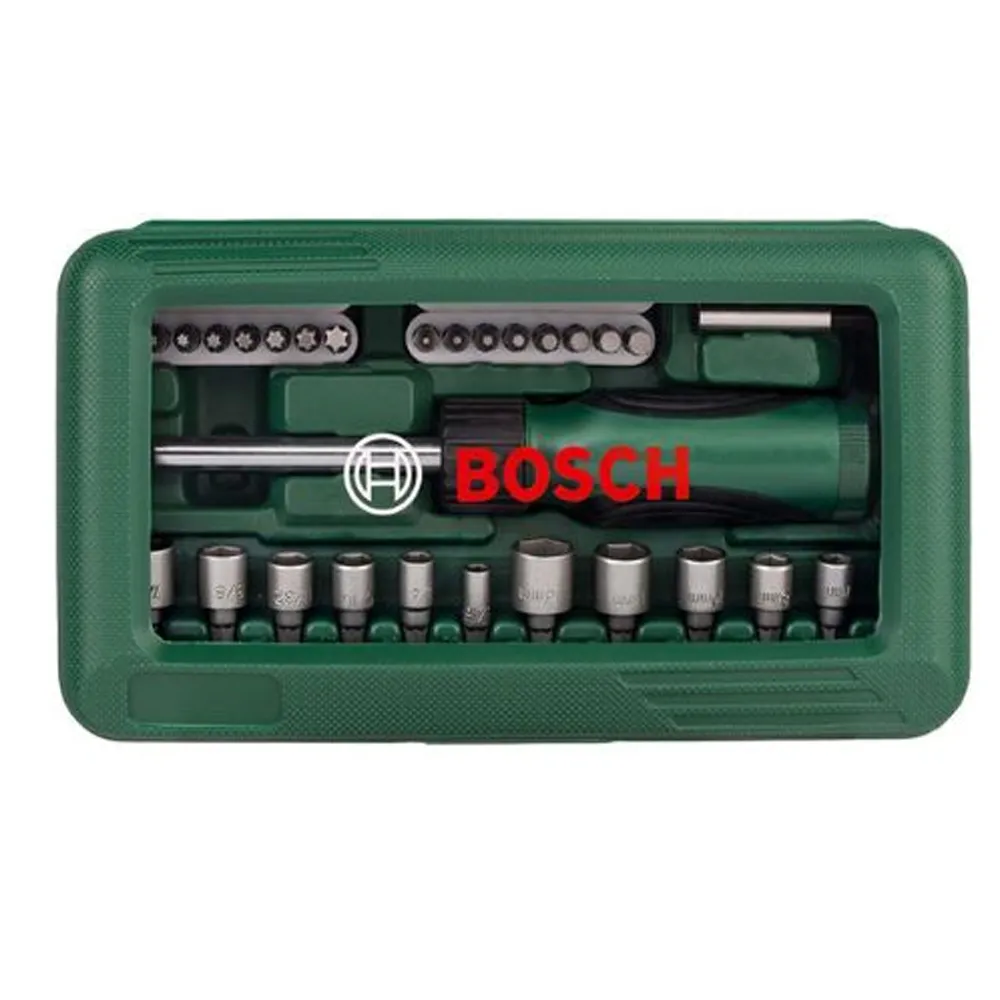 Coffret d'embout + douille 46 pièces RF 504 BOSCH