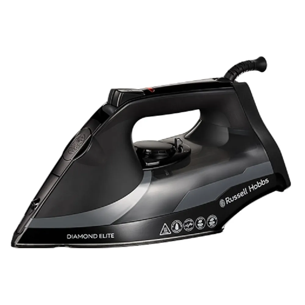 Fer À Repasser RUSSELL HOBBS Diamond Elite 3100 Watts 27000-56 Noir