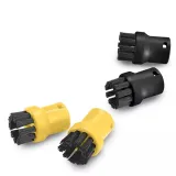 Set De Brosse Ronde KARCHER 4 Pièces Pour Aspirateur SC1 À SC4