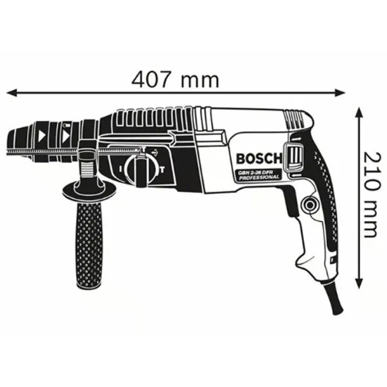Perforateur GBH2-26F BOSCH