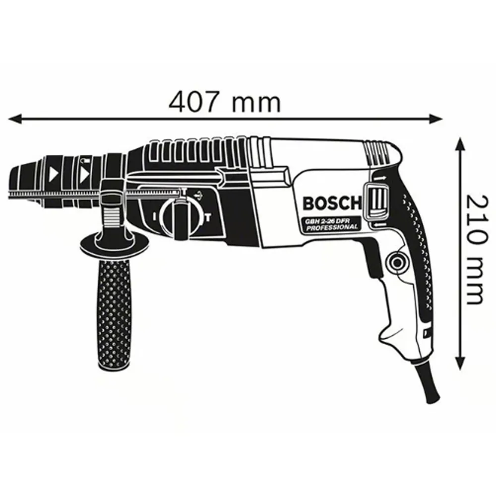 Perforateur GBH2-26F BOSCH