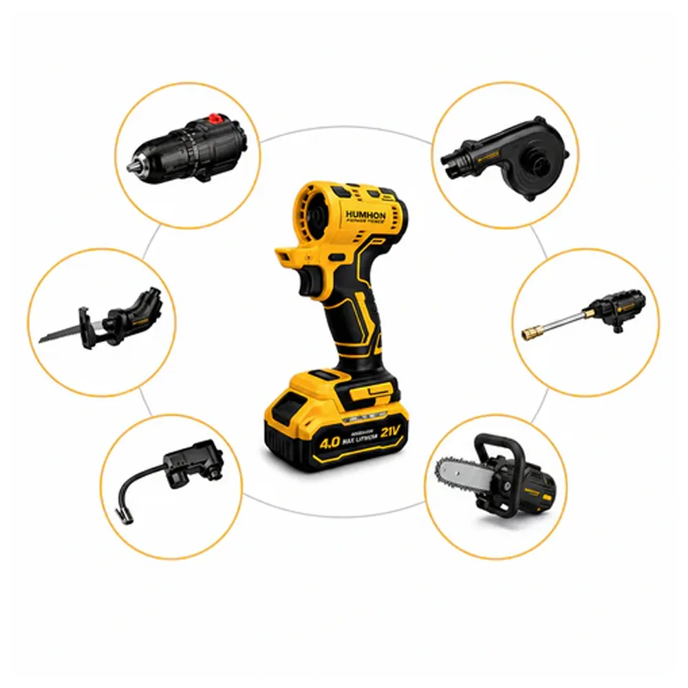 Kit Multi-Fonction 3AH 21V BK-CMT25B HUMHON