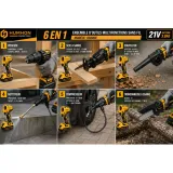 Kit Multi-Fonction 3AH 21V BK-CMT25B HUMHON