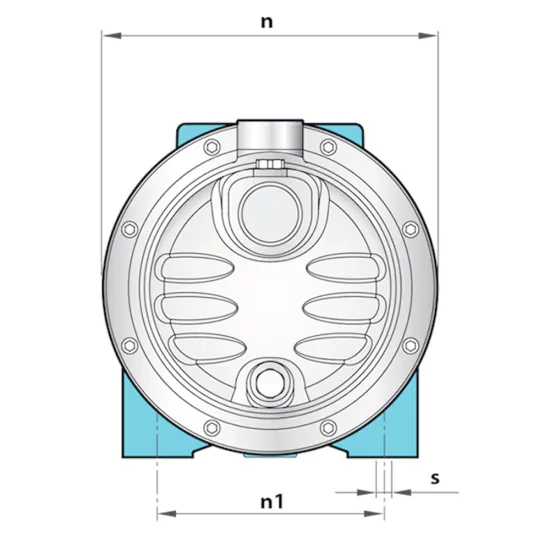 Moto pompe 0.85CV JET08M Inox CITY PUMPS