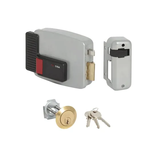 Serrure blocus électrique à bouton gauche 11631-70 G CISA