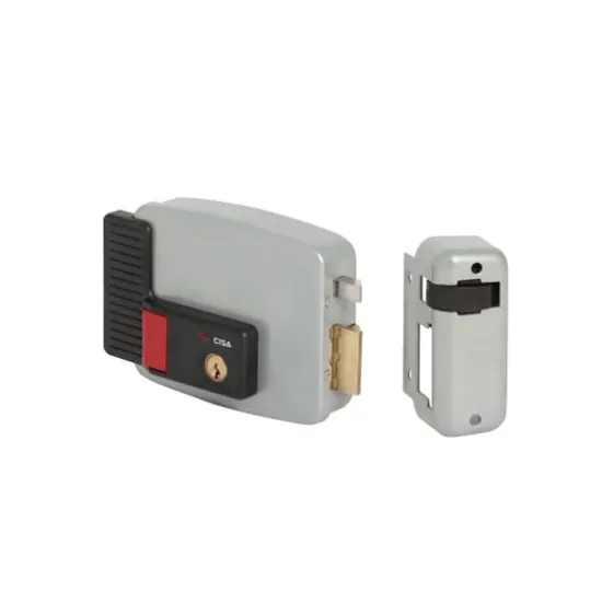 Blocus Electrique à Bouton Ext Chrome 11931-70-4 Gauche CISA
