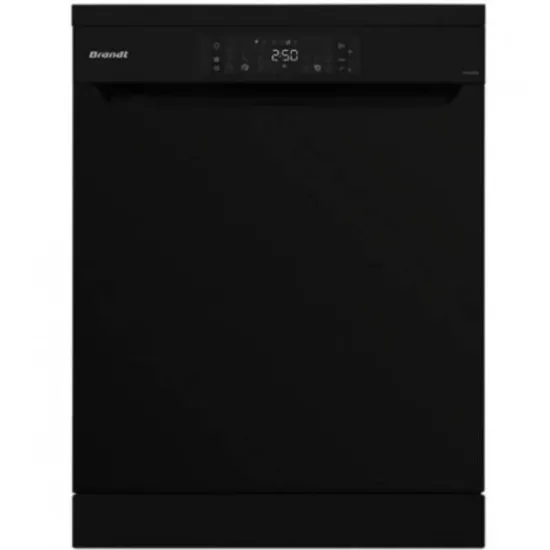 Lave Vaisselle BRANDT 14 Couverts DFH147TB Avec Afficheur Noir