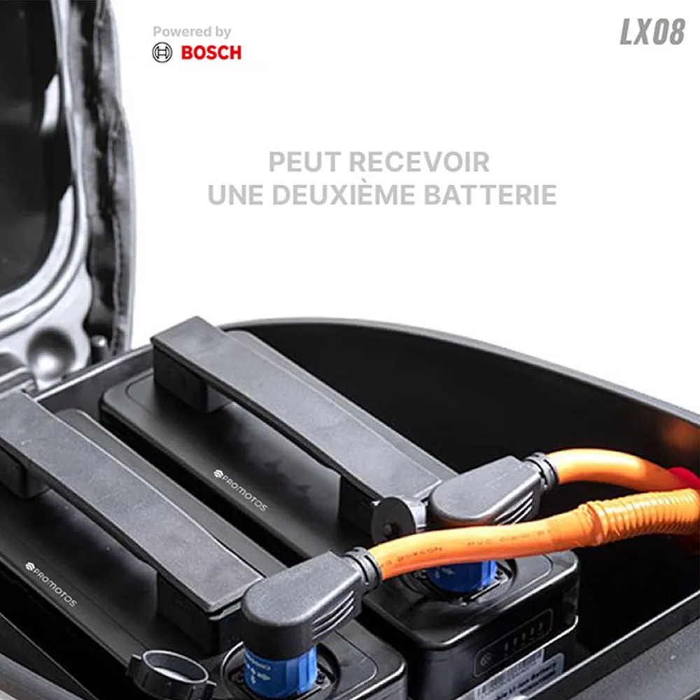 Scooter Électrique LVNENG LX08 49CC Bleu mat