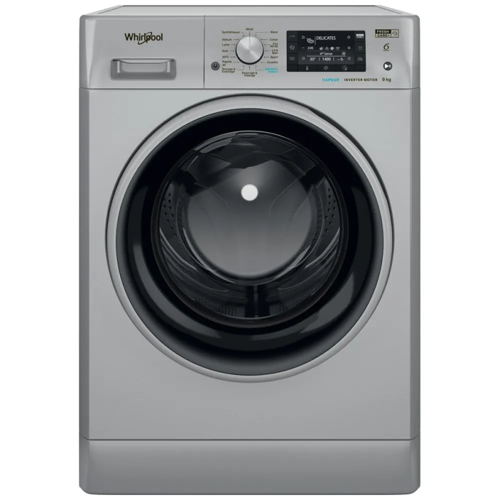 Machine À Laver Automatique WHIRLPOOL 9KG FFWD9248SBS Silver