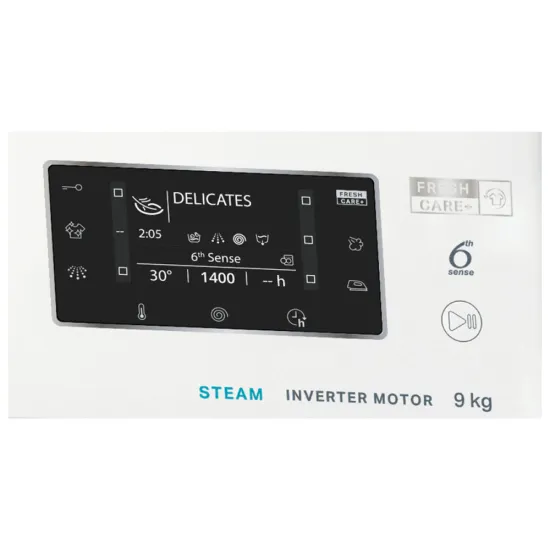 Machine À Laver Automatique WHIRLPOOL 9Kg FFWD9248WBS Blanc