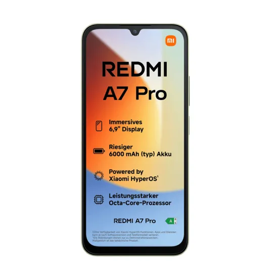 Smartphone XIAOMI REDMI A7 PRO 4Go 128Go Vert