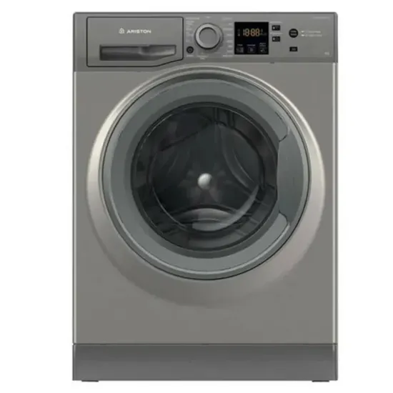 Machine À Laver Automatique ARISTON Frontale NSWM925C-GGMA 9Kg Silver
