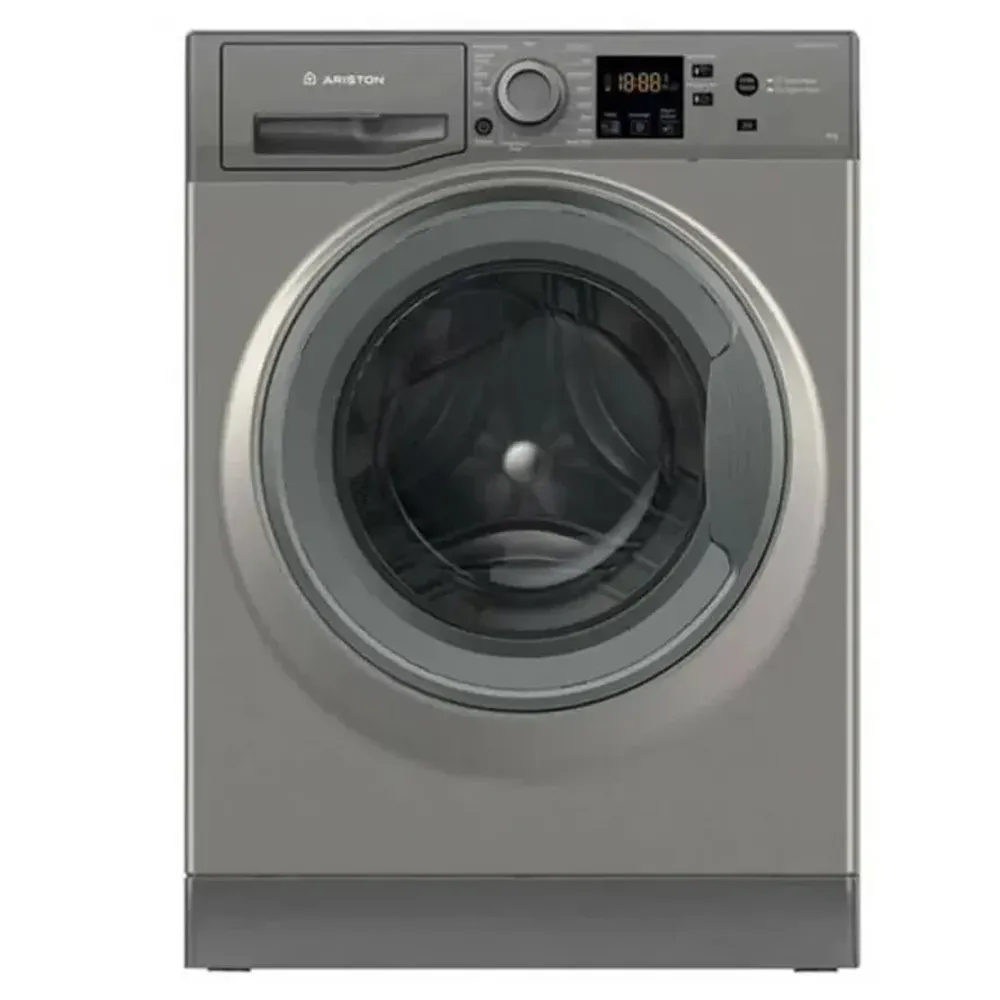 Machine À Laver Automatique ARISTON Frontale NSWM925C-GGMA 9Kg Silver