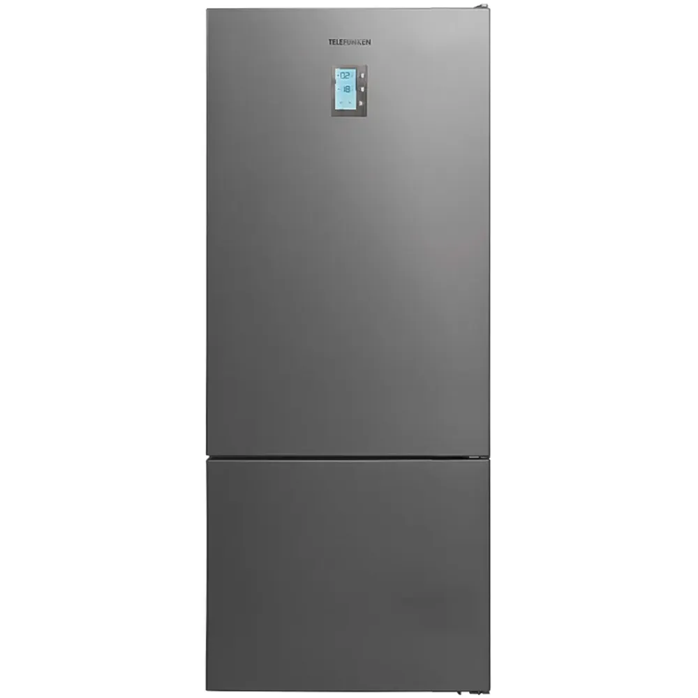 Réfrigérateur Combiné TELEFUNKEN Avec Afficheur No Frost 553I 560L Inox