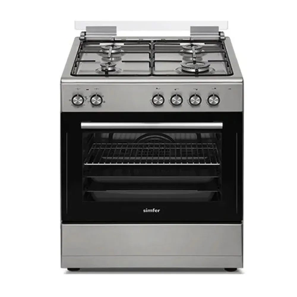 Cuisinière SIMFER 4 Feux 60 Cm F6405SGGTI Inox