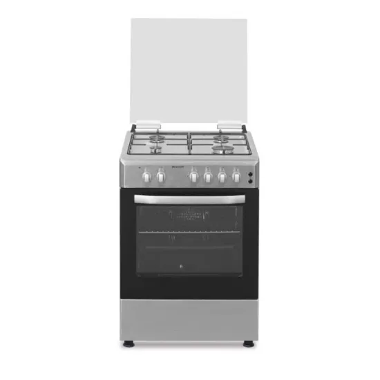 Cuisinière BRANDT 4Feux BGE6241X Inox