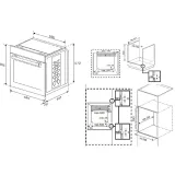 Four Encastrable Électrique BEKO BBIE13300XD 72 Litres Noir