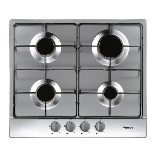 Plaque De Cuisson FOCUS F401X 4 Feux 60cm Inox