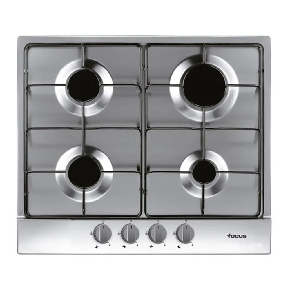 Plaque De Cuisson FOCUS F401X 4 Feux 60cm Inox