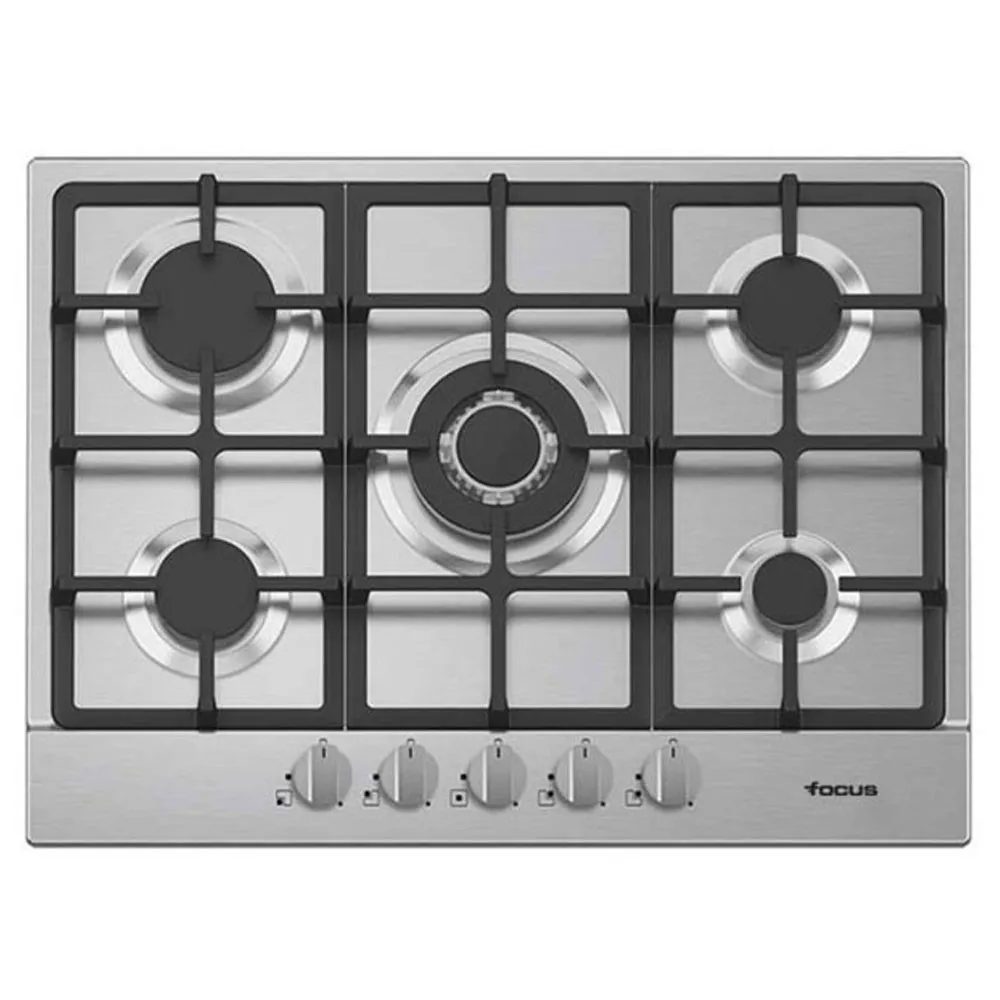 Plaque de Cuisson FOCUS F478X 5 Feux 70 cm - Inox