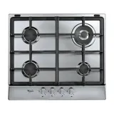 Plaque de Cuisson WHIRLPOOL 4Feux AKR 353IX Inox