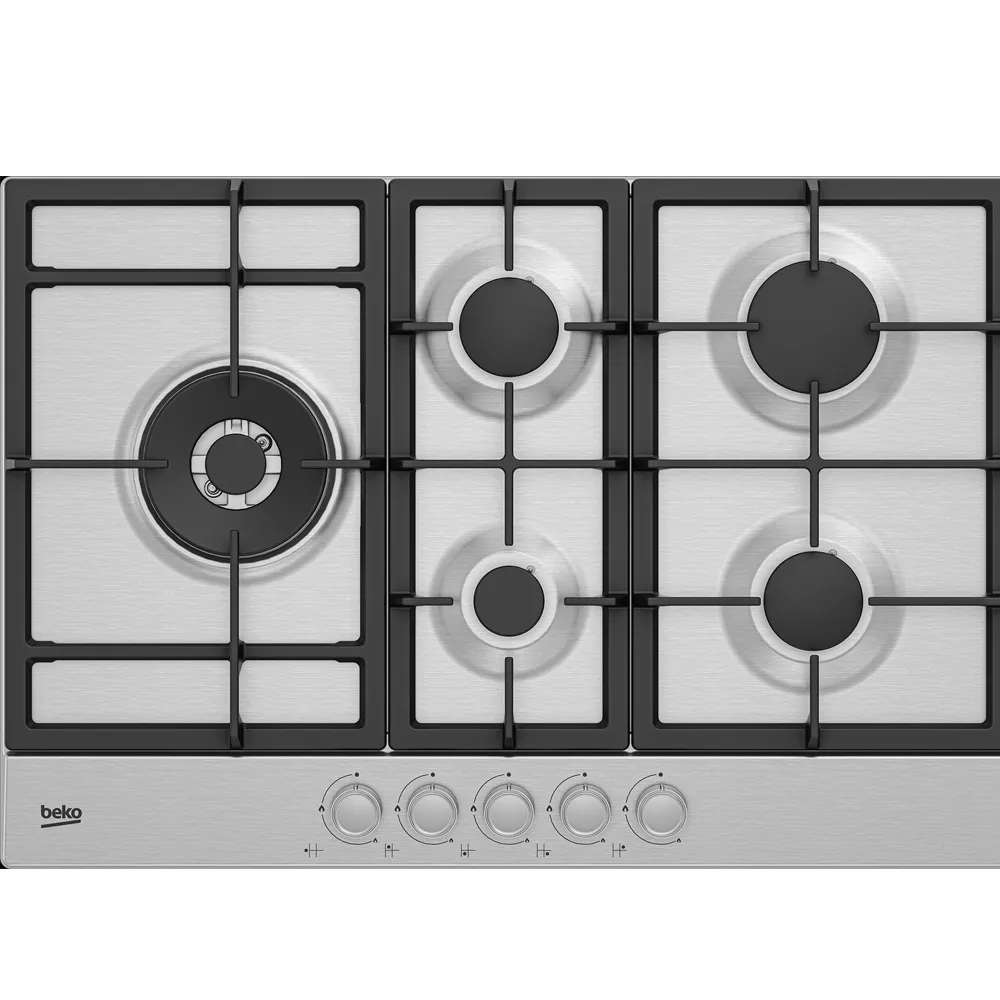 Plaque de cuisson BEKO HIAL 75225 SX 5 Feux 75 cm Inox