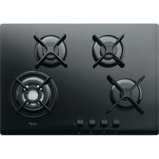 Plaque de Cuisson WHIRLPOOL AKT 5000 NB 4 Feux Noir