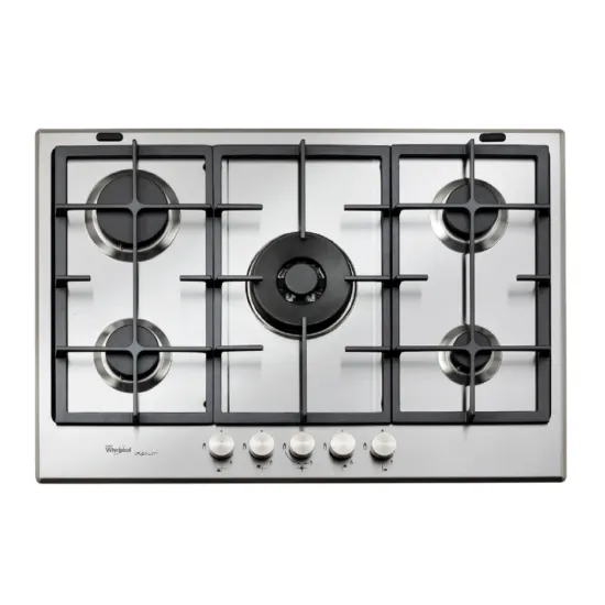Plaque De Cuisson WHIRLPOOL Encastrable 5 Feux GMA7522IX Inox