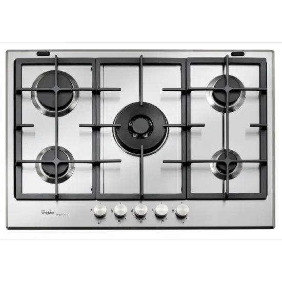 Plaque de Cuisson WHIRLPOOL 5Feux GMA7522IXL Inox Ixelium