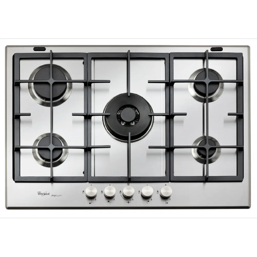 Plaque de Cuisson WHIRLPOOL 5Feux GMA7522IXL Inox Ixelium