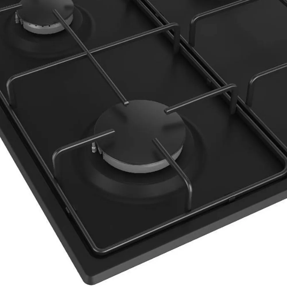 Plaque de cuisson BEKO HIGG 64123 SBL 4 Feux Noir