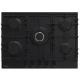 Plaque De Cuisson FOCUS F8011BS 5 Feux 66 cm Noir