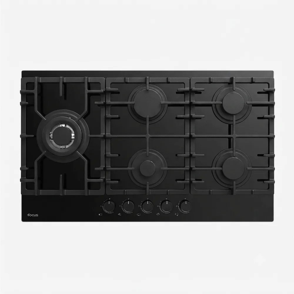Plaque de Cuisson FOCUS F8009BS 4 Feux 60cm Noir