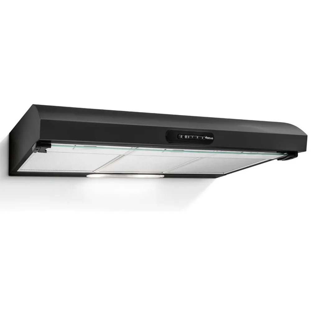 Hotte Aspirante FOCUS Casquette F902B 90 cm Noir