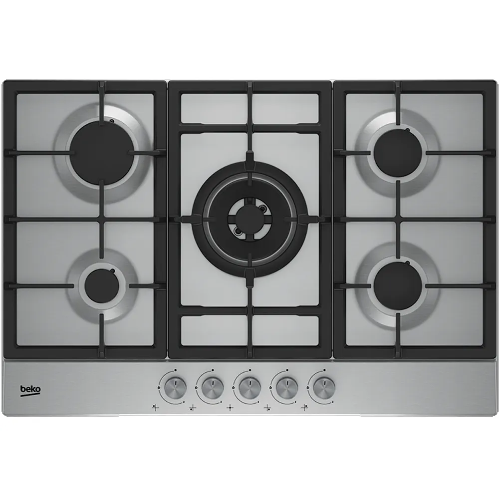 Plaque de cuisson BEKO HIAW 75225 SL 5 Feux 75 cm Inox
